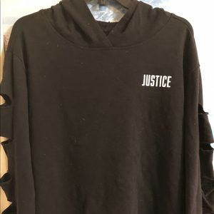 Justice Black Hoodie🌟🌟💓